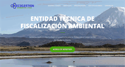 Desktop Screenshot of ecogestionambiental.cl